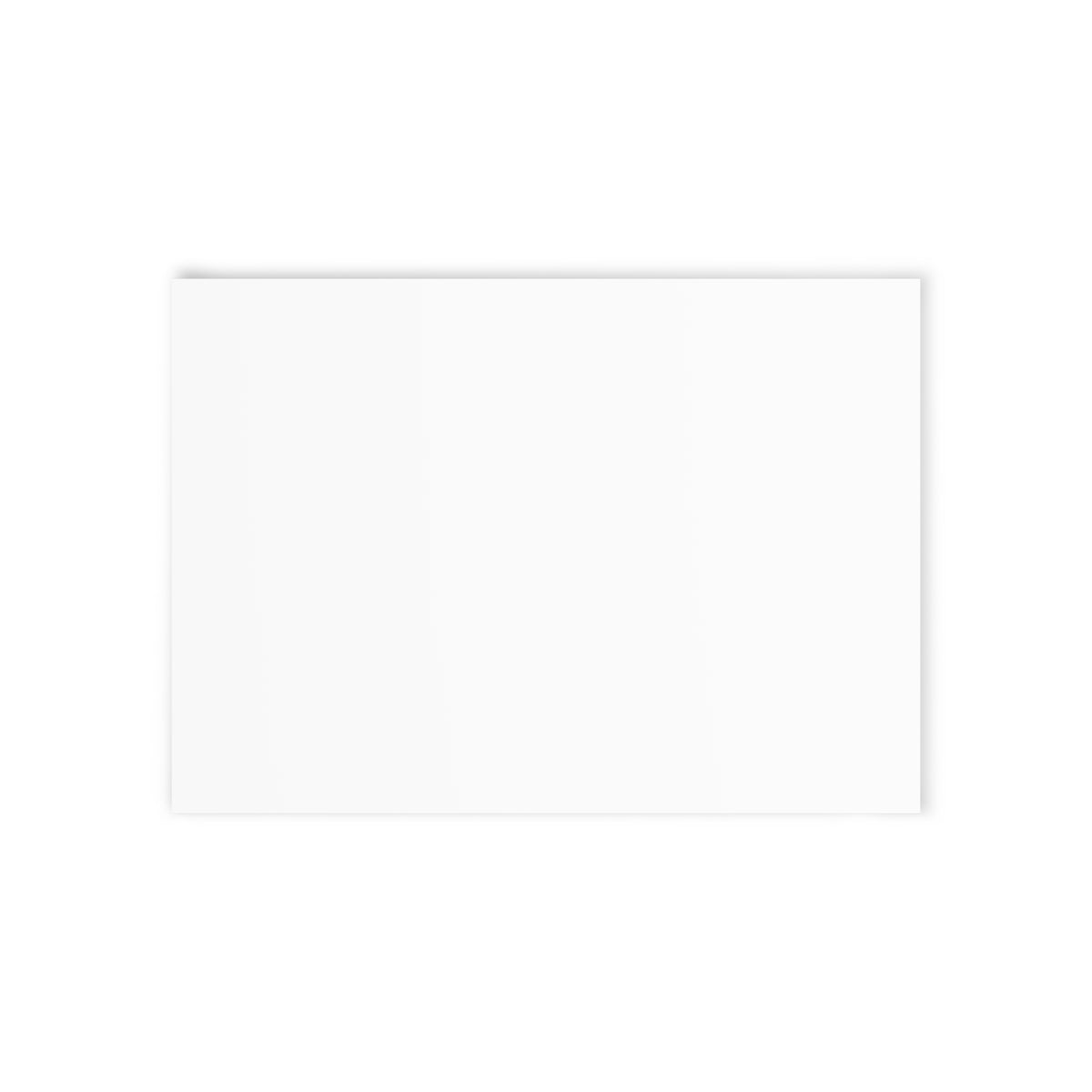 Halloween Haunted House Holiday Card — Two-Sided Blank Interior, Spooky Pumpkin & Full Moon Design
