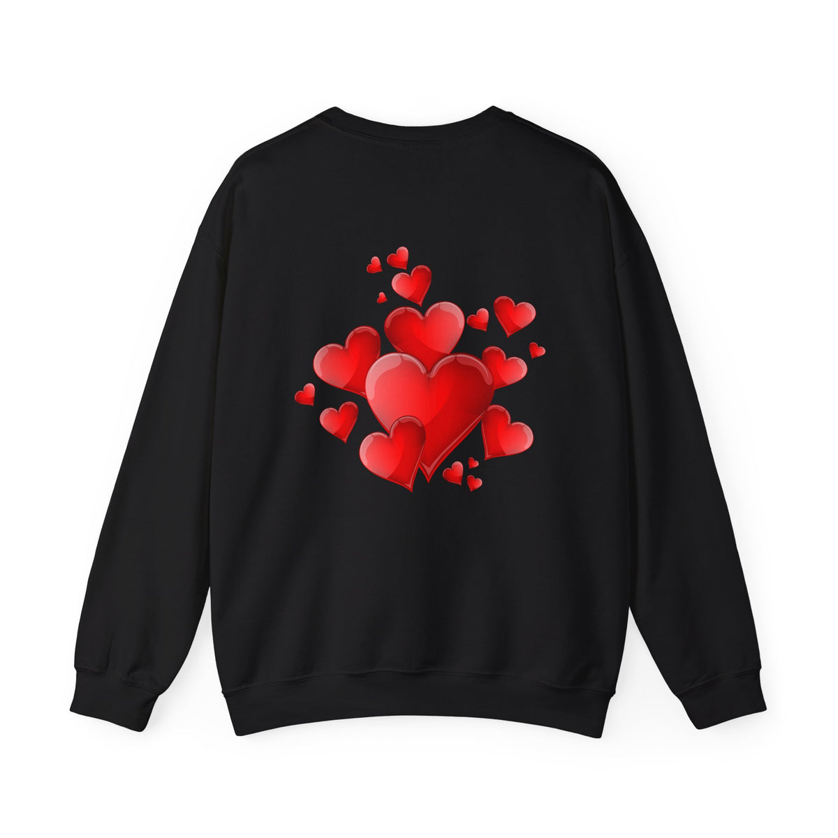 Crewneck Sweatshirt — Retro Betty Boop Patterned Graphic