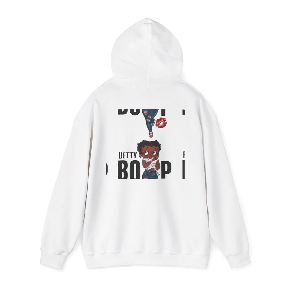 Afro Punk Girl Graphic Hoodie — Cute Retro Cartoon Character Pullover