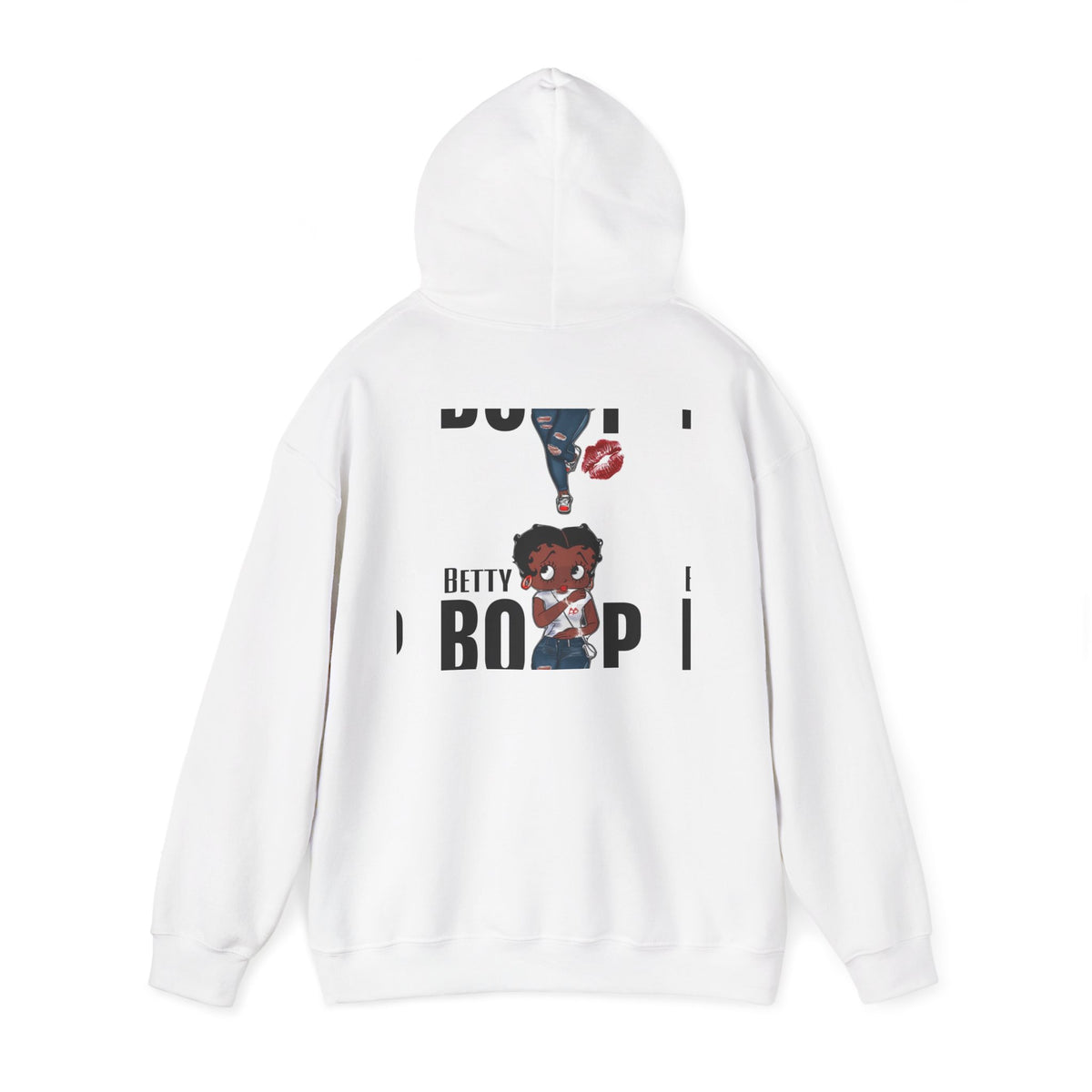 Afro Punk Girl Graphic Hoodie — Cute Retro Cartoon Character Pullover