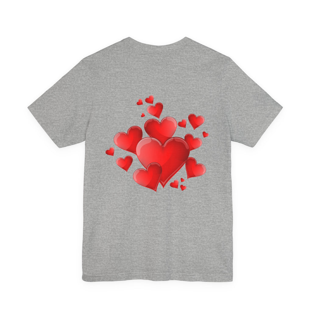 Betty Boop Red Dress Pattern Tee — Retro Pinup Cartoon Graphic T-Shirt