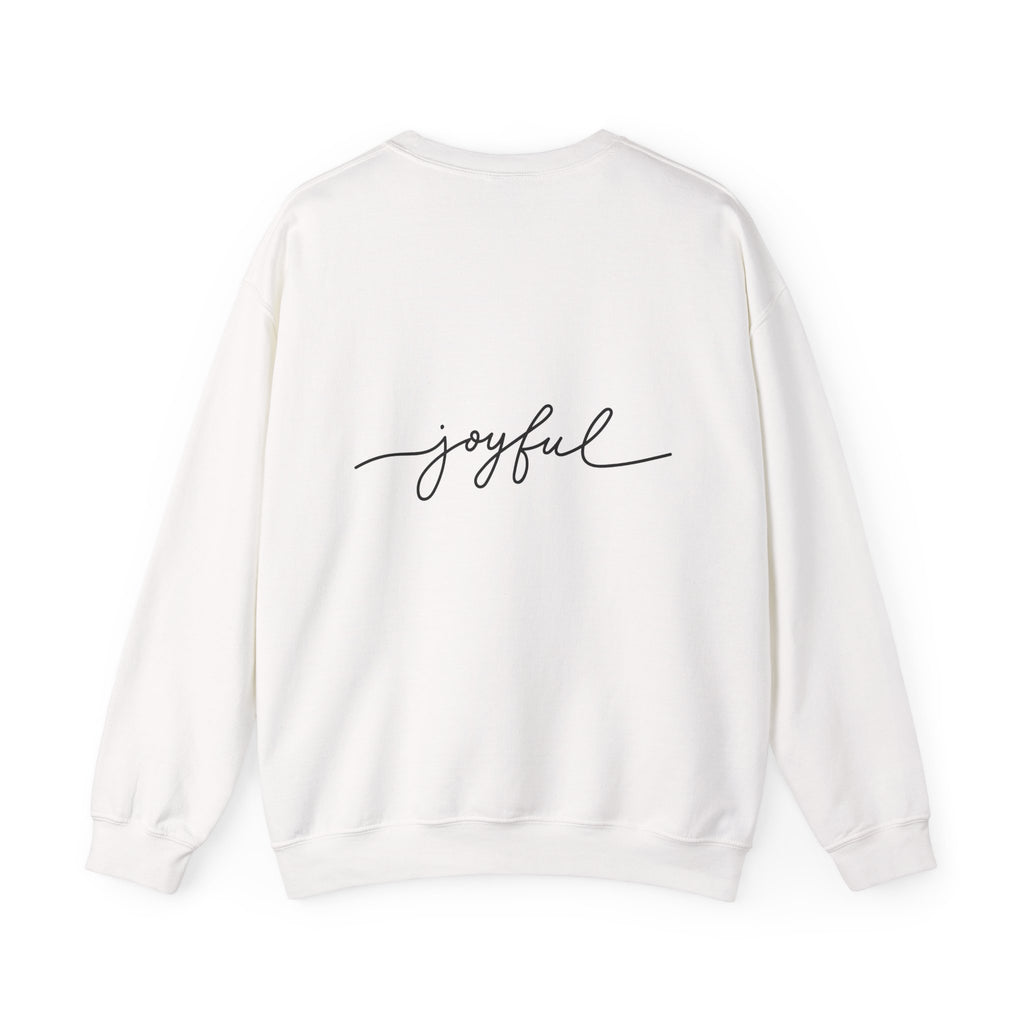 'Be Good' Minimal Crewneck Sweatshirt — Positive Message Pullover