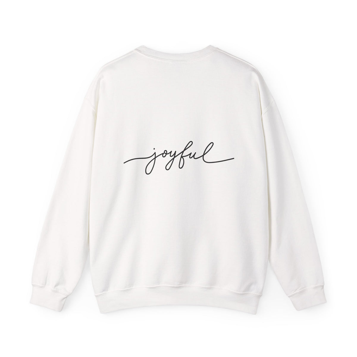 'Be Good' Minimal Crewneck Sweatshirt — Positive Message Pullover