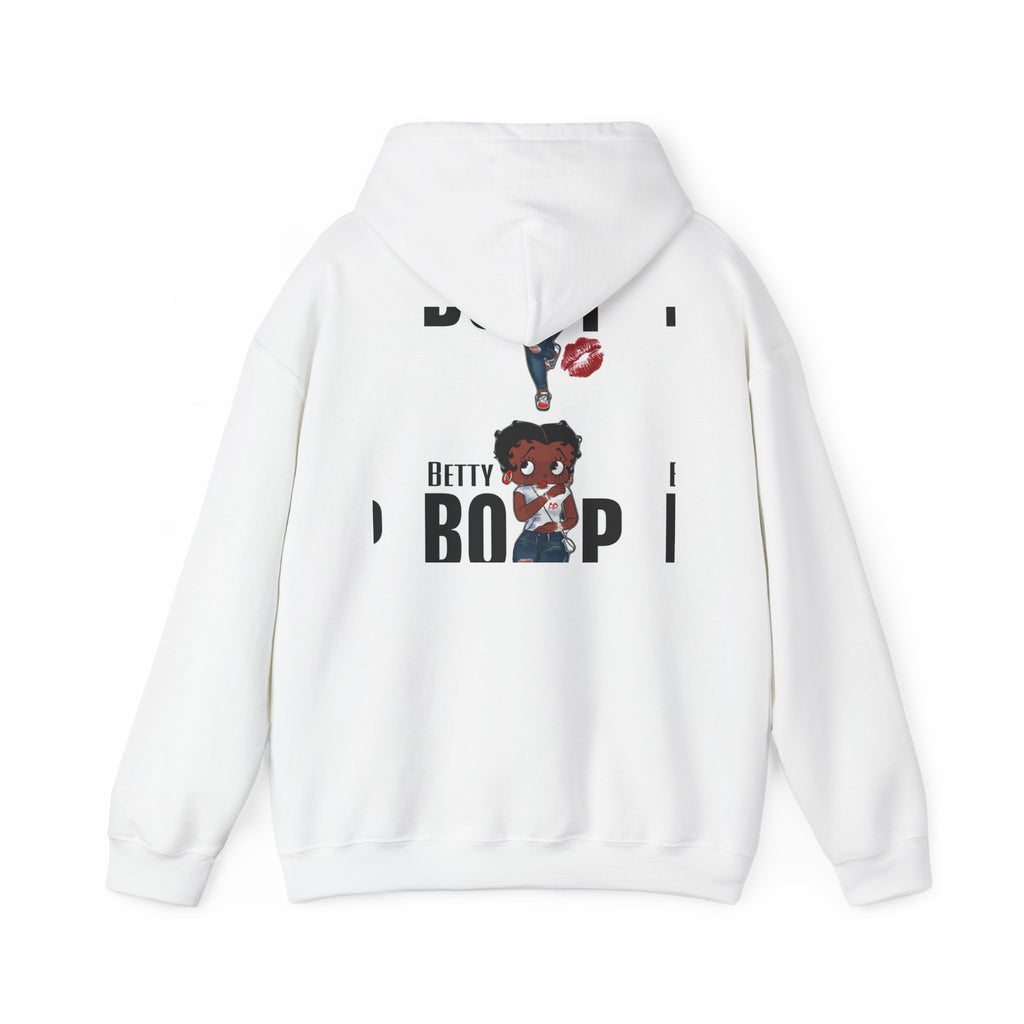Afro Punk Girl Graphic Hoodie — Cute Retro Cartoon Character Pullover