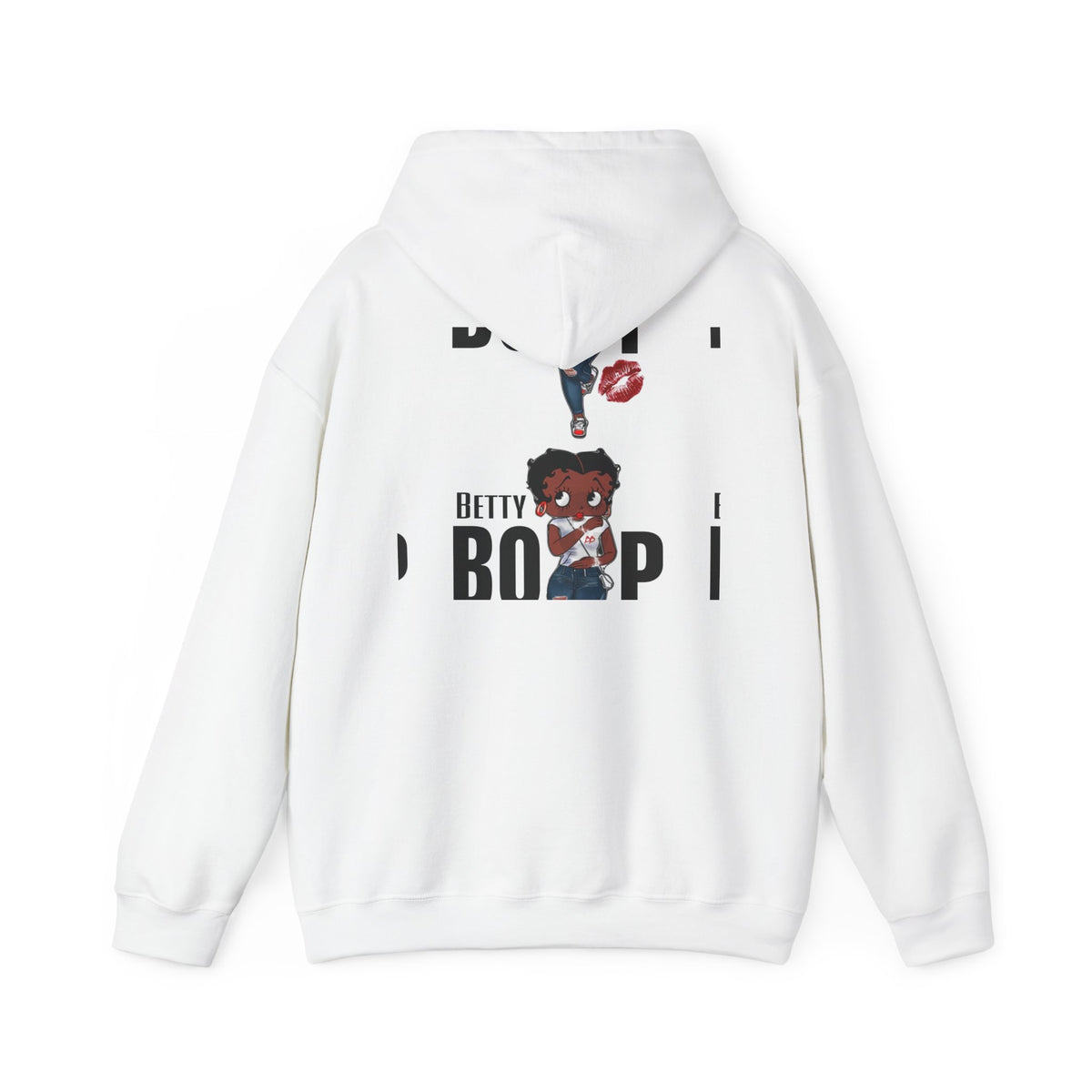 Afro Punk Girl Graphic Hoodie — Cute Retro Cartoon Character Pullover