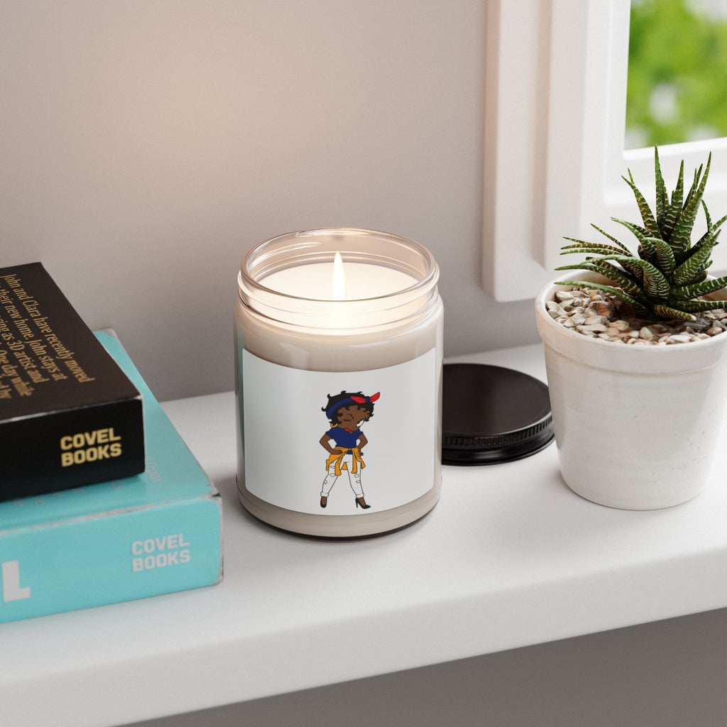 Soy Candle — Sassy Girl Illustration 9oz Scented Jar