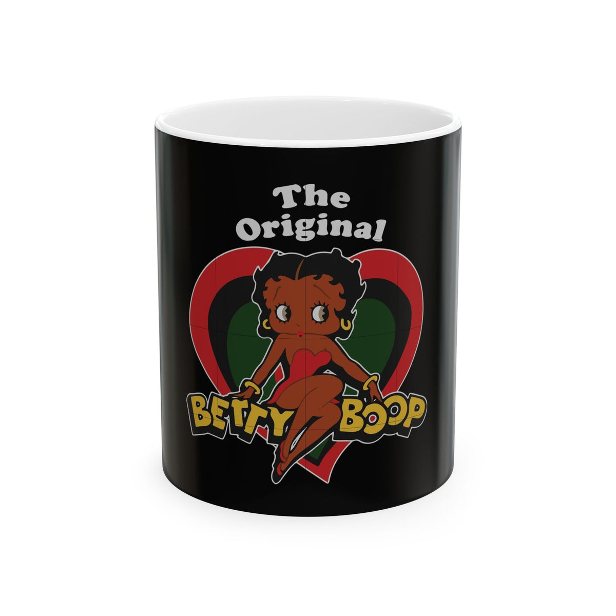 Betty Boop 'The Original' Ceramic Mug — 11oz & 15oz Retro Heart Design