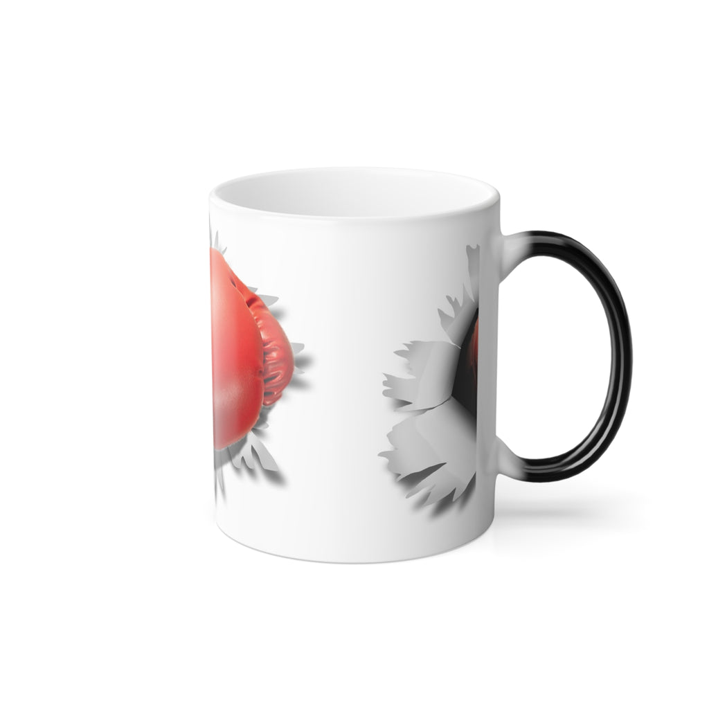 Color-Changing Mug — Boxing Glove Heat Reveal (11oz)