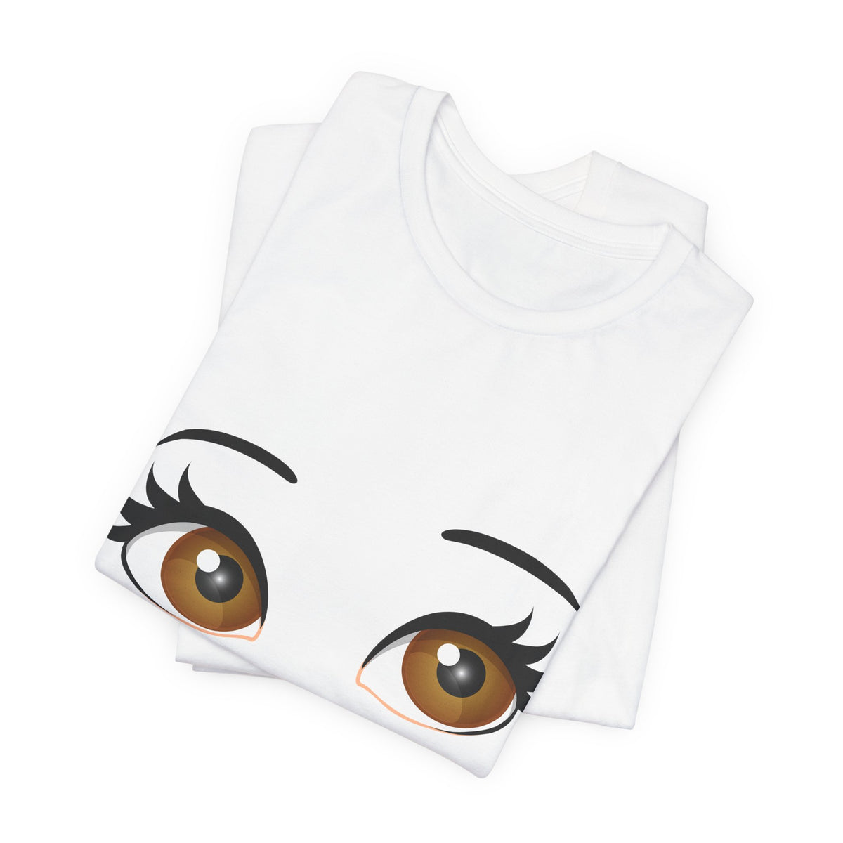 Kiss & Wink Graphic Tee — Cute Lip Print T-Shirt