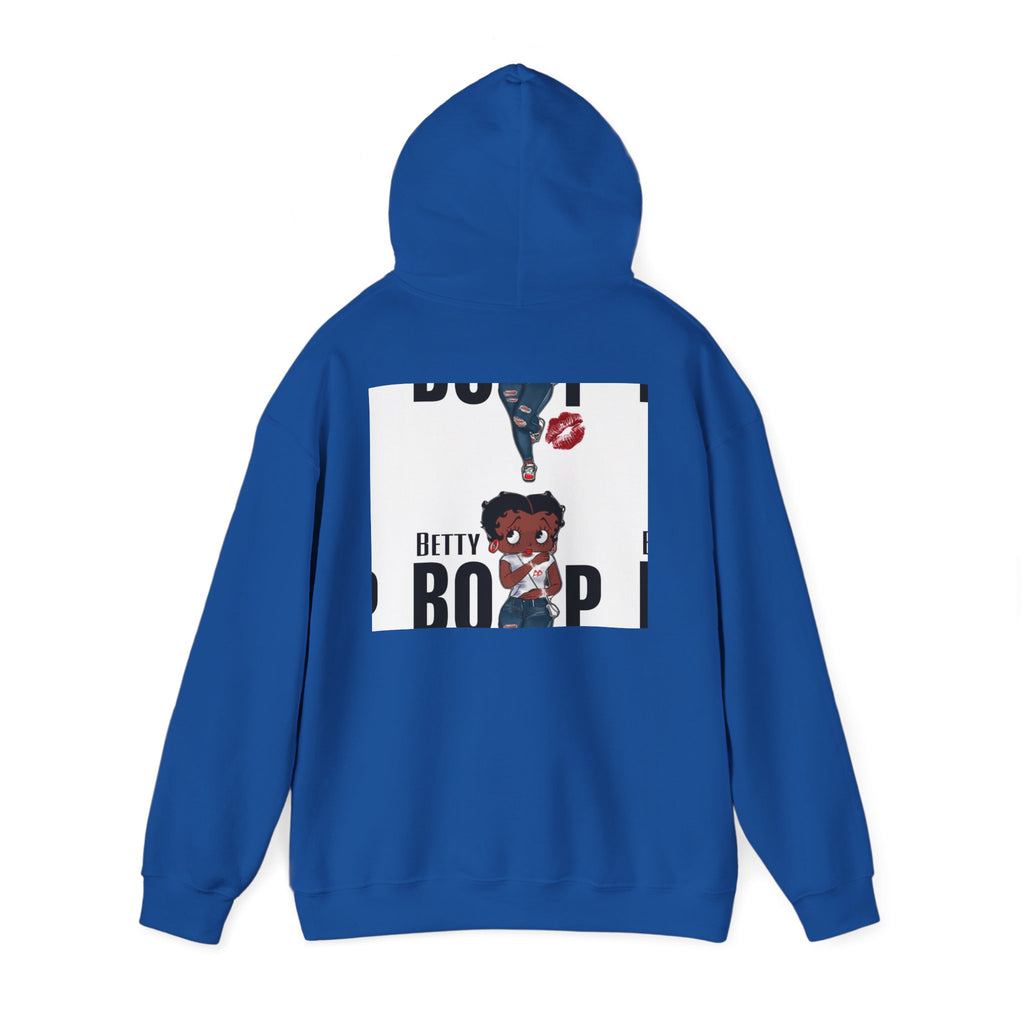 Afro Punk Girl Graphic Hoodie — Cute Retro Cartoon Character Pullover