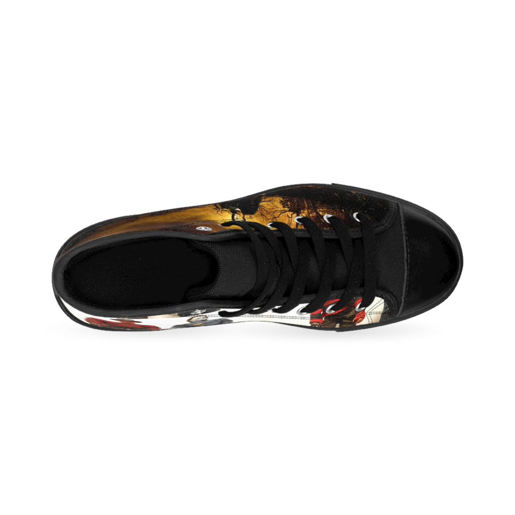 Horror Movie High-Top Sneakers — Michael Myers & Chucky Graphic Shoes