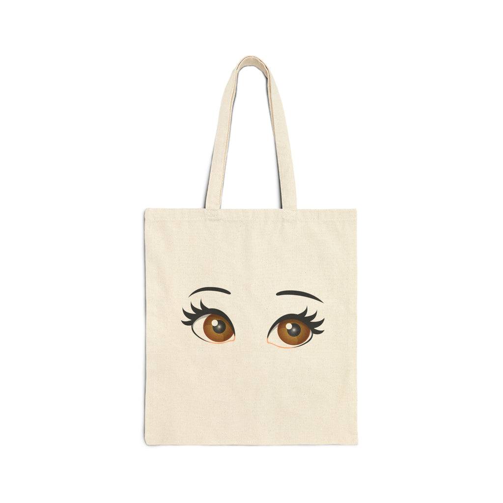 Autumn Tree Canvas Tote Bag — Colorful Fall Landscape Art Tote