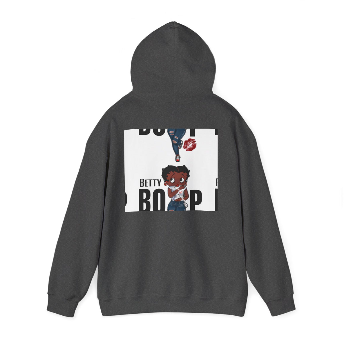 Afro Punk Girl Graphic Hoodie — Cute Retro Cartoon Character Pullover