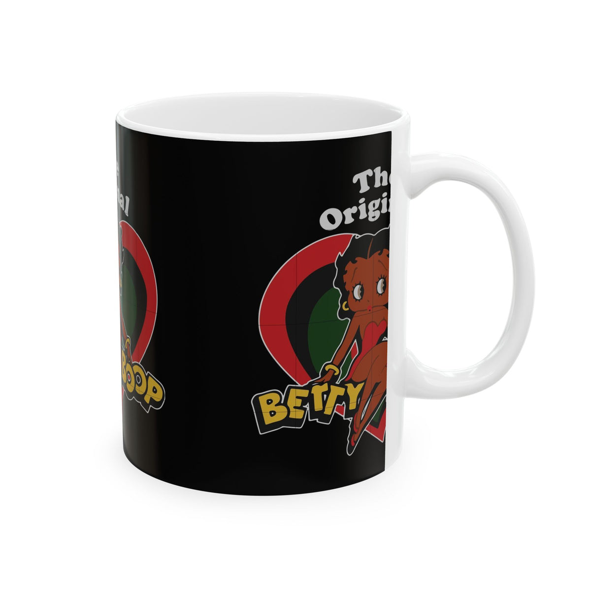 Betty Boop 'The Original' Ceramic Mug — 11oz & 15oz Retro Heart Design