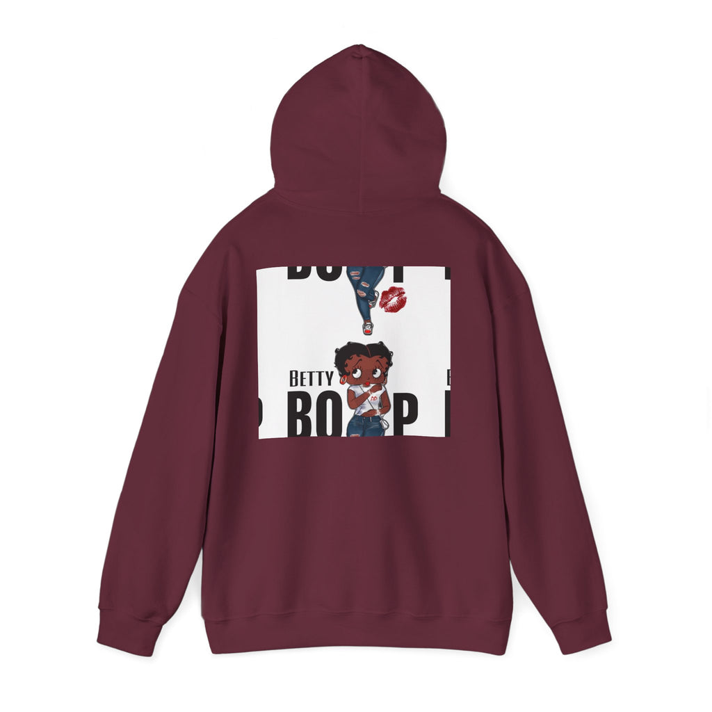 Afro Punk Girl Graphic Hoodie — Cute Retro Cartoon Character Pullover