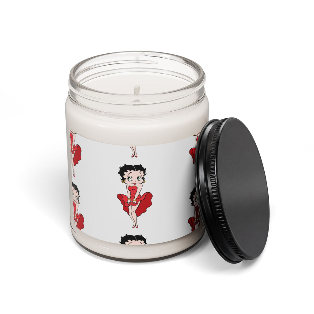 Soy Candle — Betty Boop Pattern 9oz Scented Jar