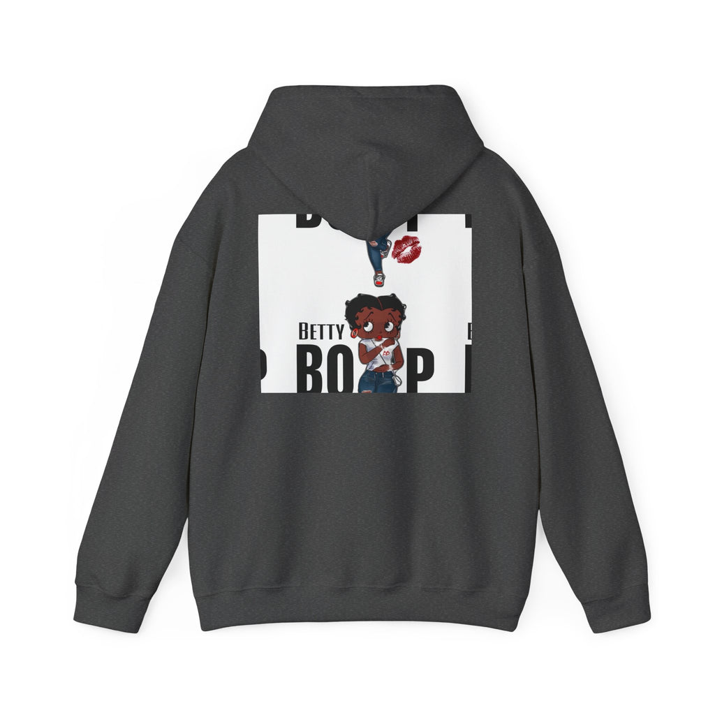 Afro Punk Girl Graphic Hoodie — Cute Retro Cartoon Character Pullover