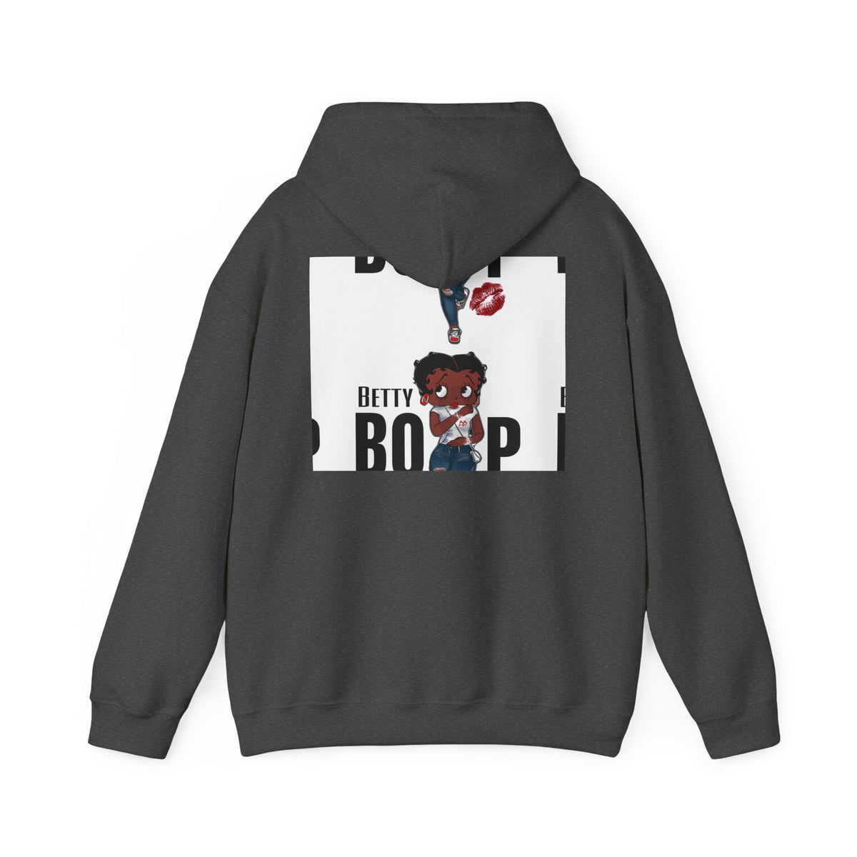 Afro Punk Girl Graphic Hoodie — Cute Retro Cartoon Character Pullover