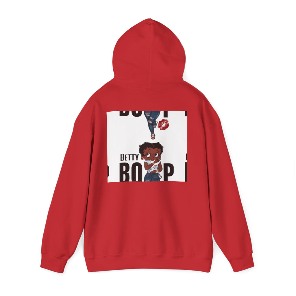 Afro Punk Girl Graphic Hoodie — Cute Retro Cartoon Character Pullover