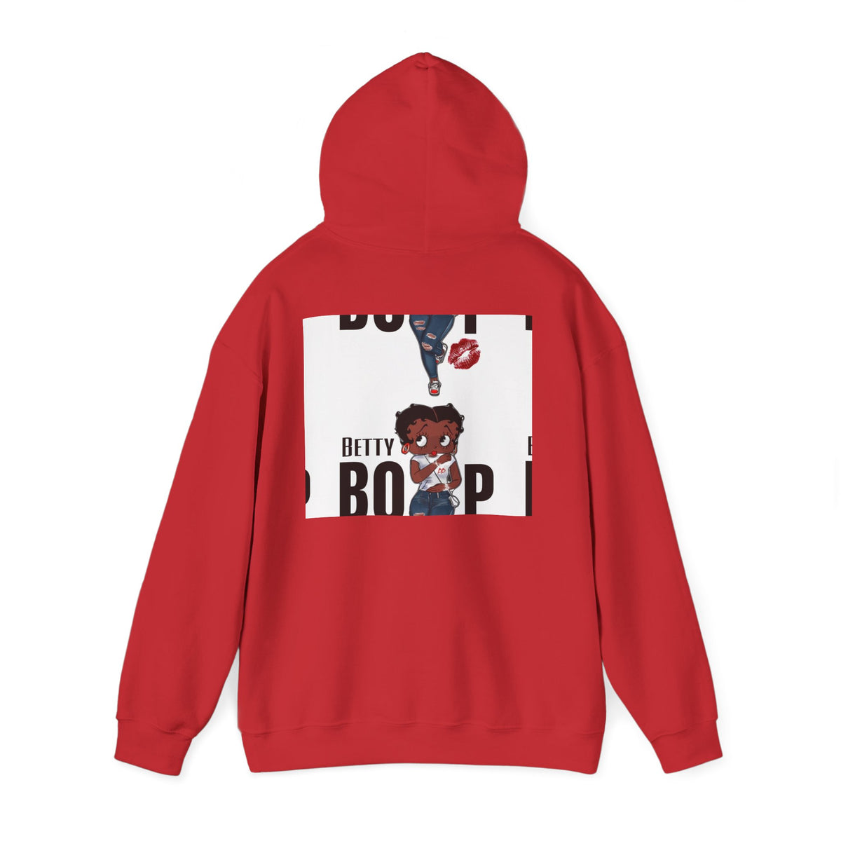 Afro Punk Girl Graphic Hoodie — Cute Retro Cartoon Character Pullover