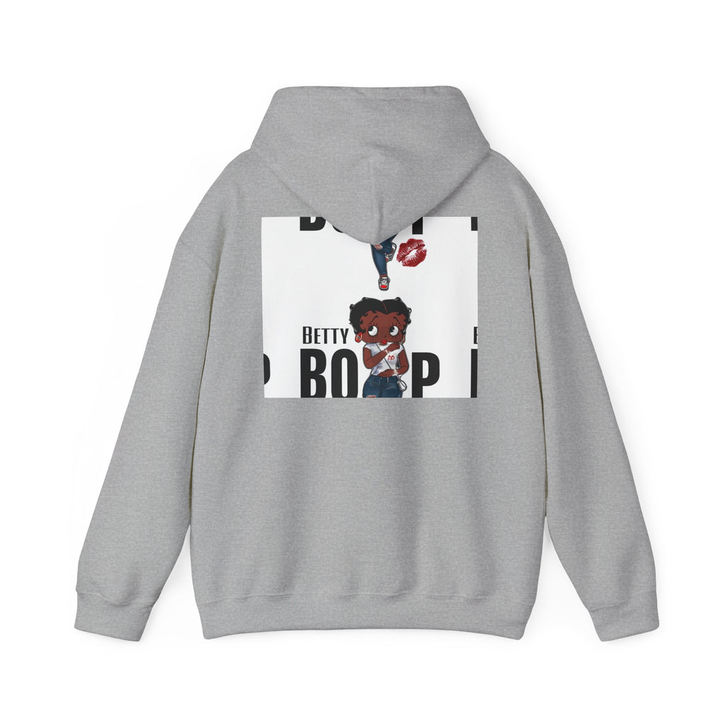 Afro Punk Girl Graphic Hoodie — Cute Retro Cartoon Character Pullover