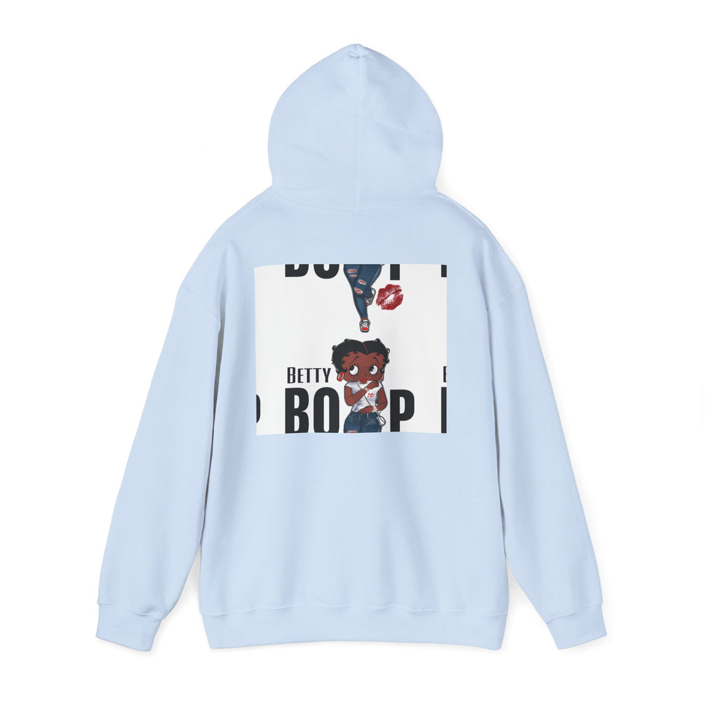 Afro Punk Girl Graphic Hoodie — Cute Retro Cartoon Character Pullover