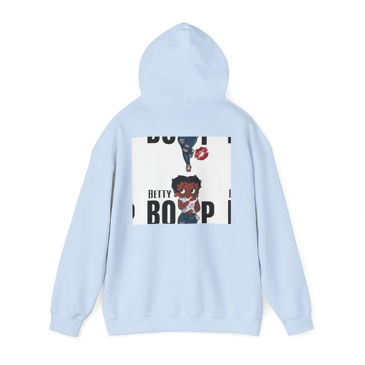 Afro Punk Girl Graphic Hoodie — Cute Retro Cartoon Character Pullover