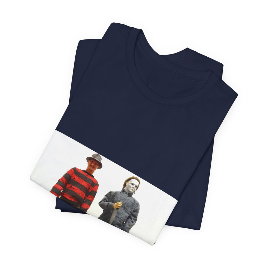 Dark Halloween Pumpkin Patch Graphic Tee — Spooky Night Lantern Design