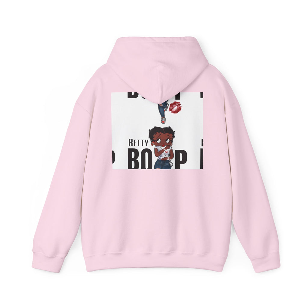 Afro Punk Girl Graphic Hoodie — Cute Retro Cartoon Character Pullover