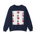Crewneck Sweatshirt — Retro Betty Boop Patterned Graphic