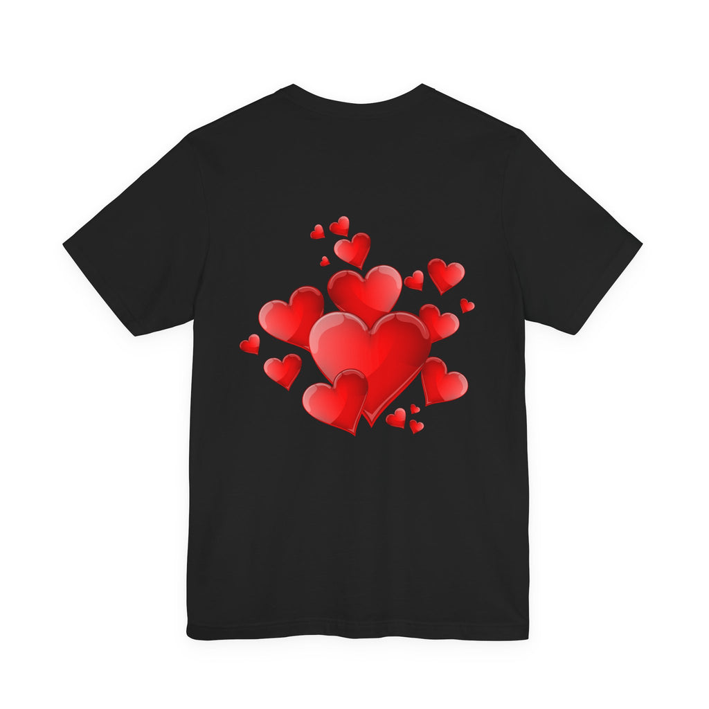 Betty Boop Red Dress Pattern Tee — Retro Pinup Cartoon Graphic T-Shirt