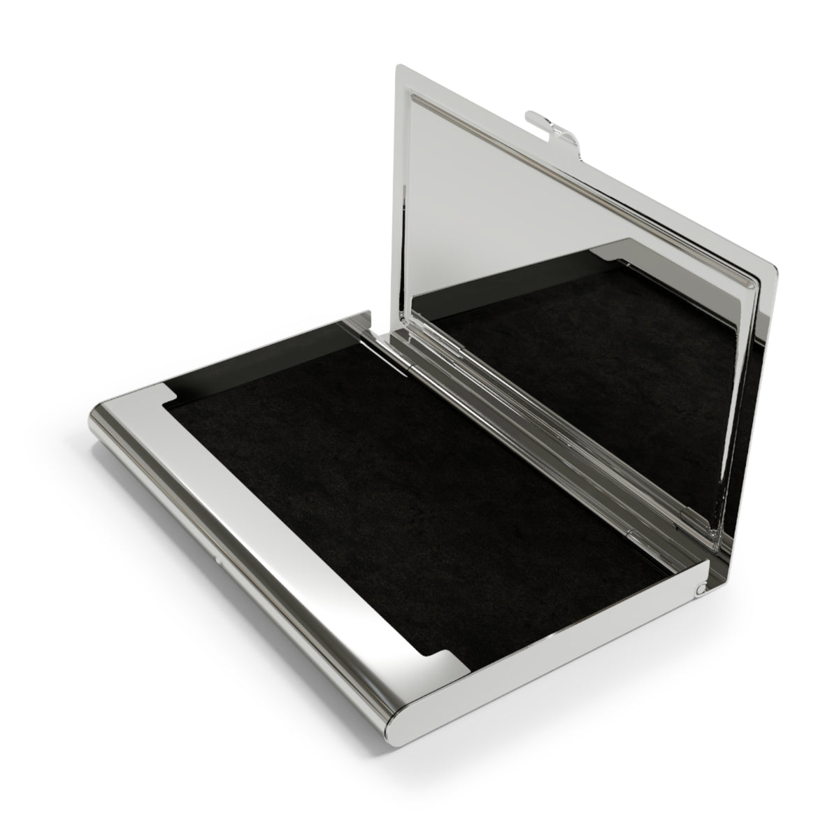 Business Card Holder — Gold Dollar Sign Metallic Case