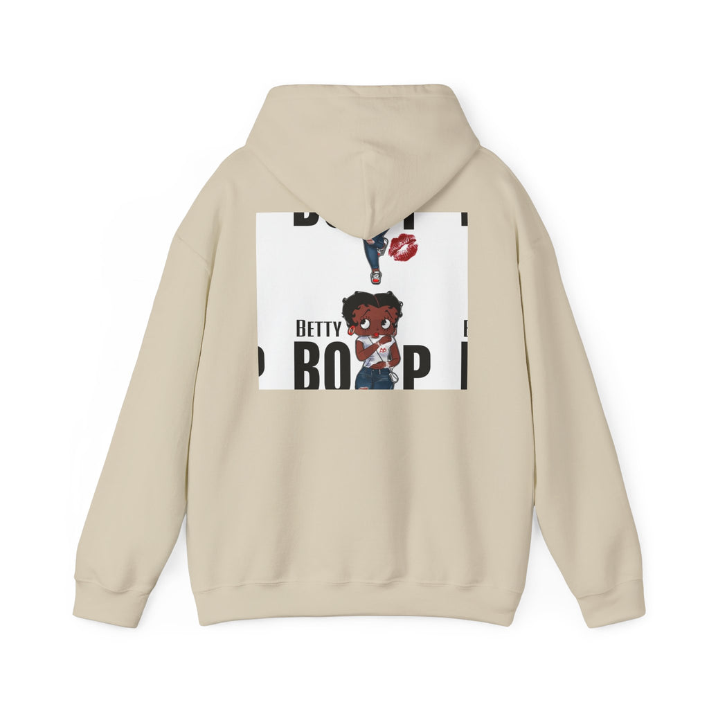 Afro Punk Girl Graphic Hoodie — Cute Retro Cartoon Character Pullover