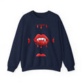 Bloody Lips Graphic Crewneck Sweatshirt