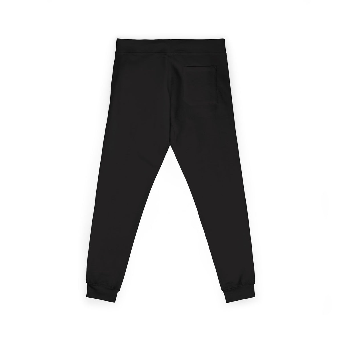 Embroidered Dripping Lip Sweatpants — White Fleece Joggers