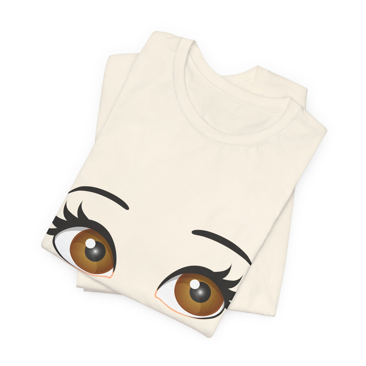 Kiss & Wink Graphic Tee — Cute Lip Print T-Shirt