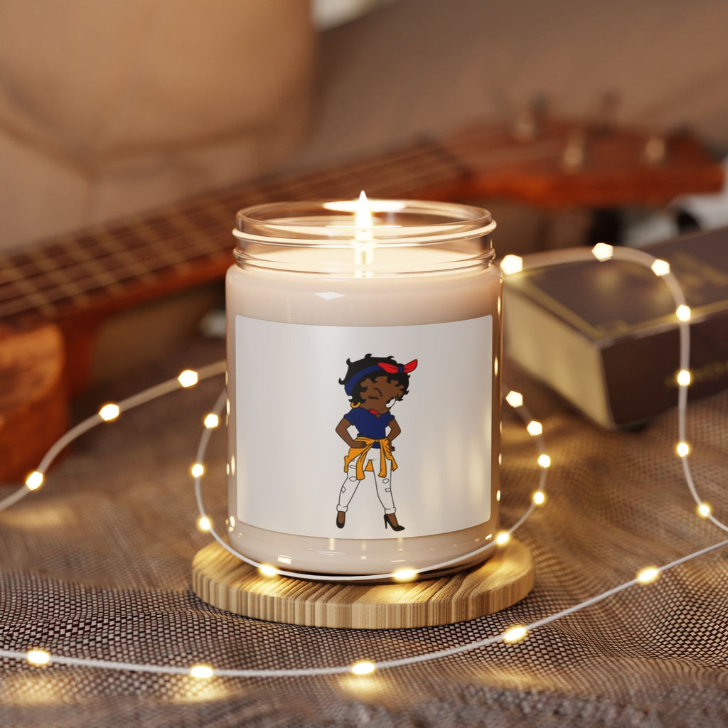 Soy Candle — Sassy Girl Illustration 9oz Scented Jar