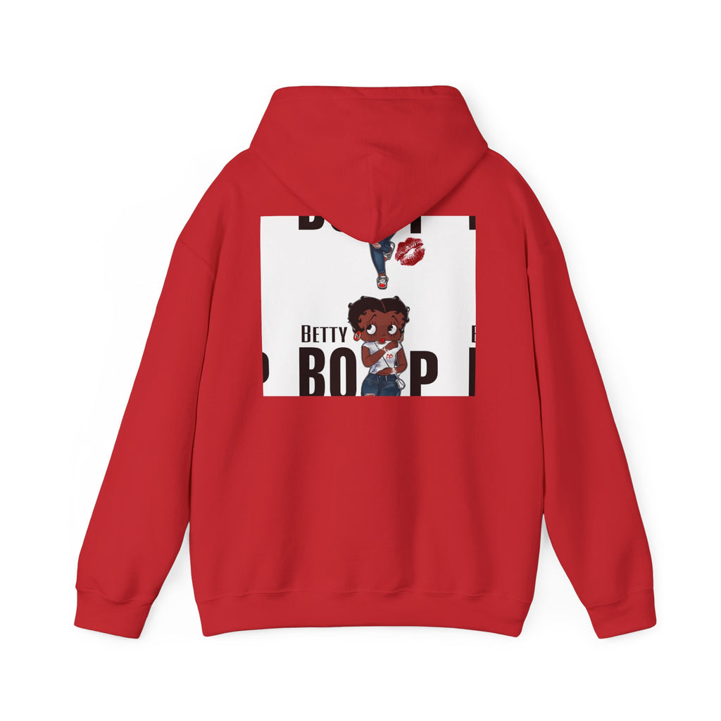 Afro Punk Girl Graphic Hoodie — Cute Retro Cartoon Character Pullover