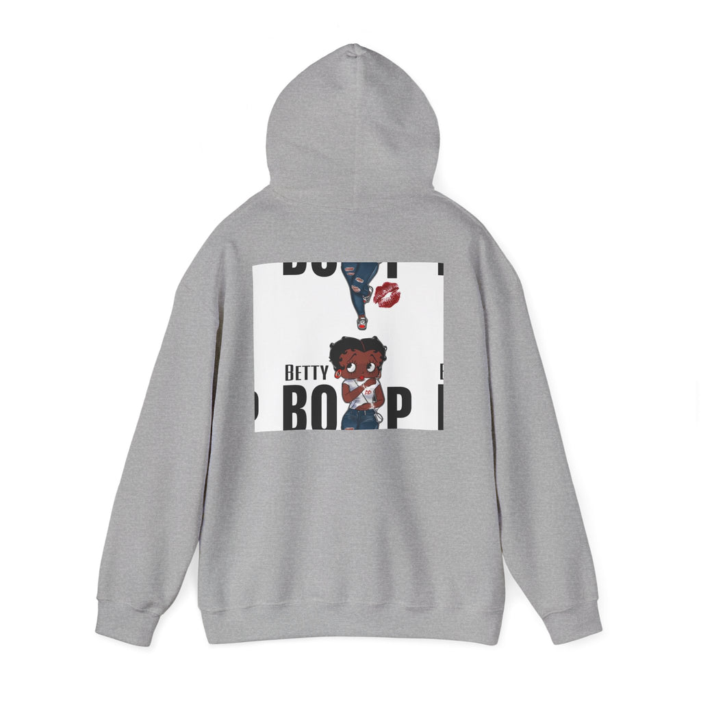 Afro Punk Girl Graphic Hoodie — Cute Retro Cartoon Character Pullover