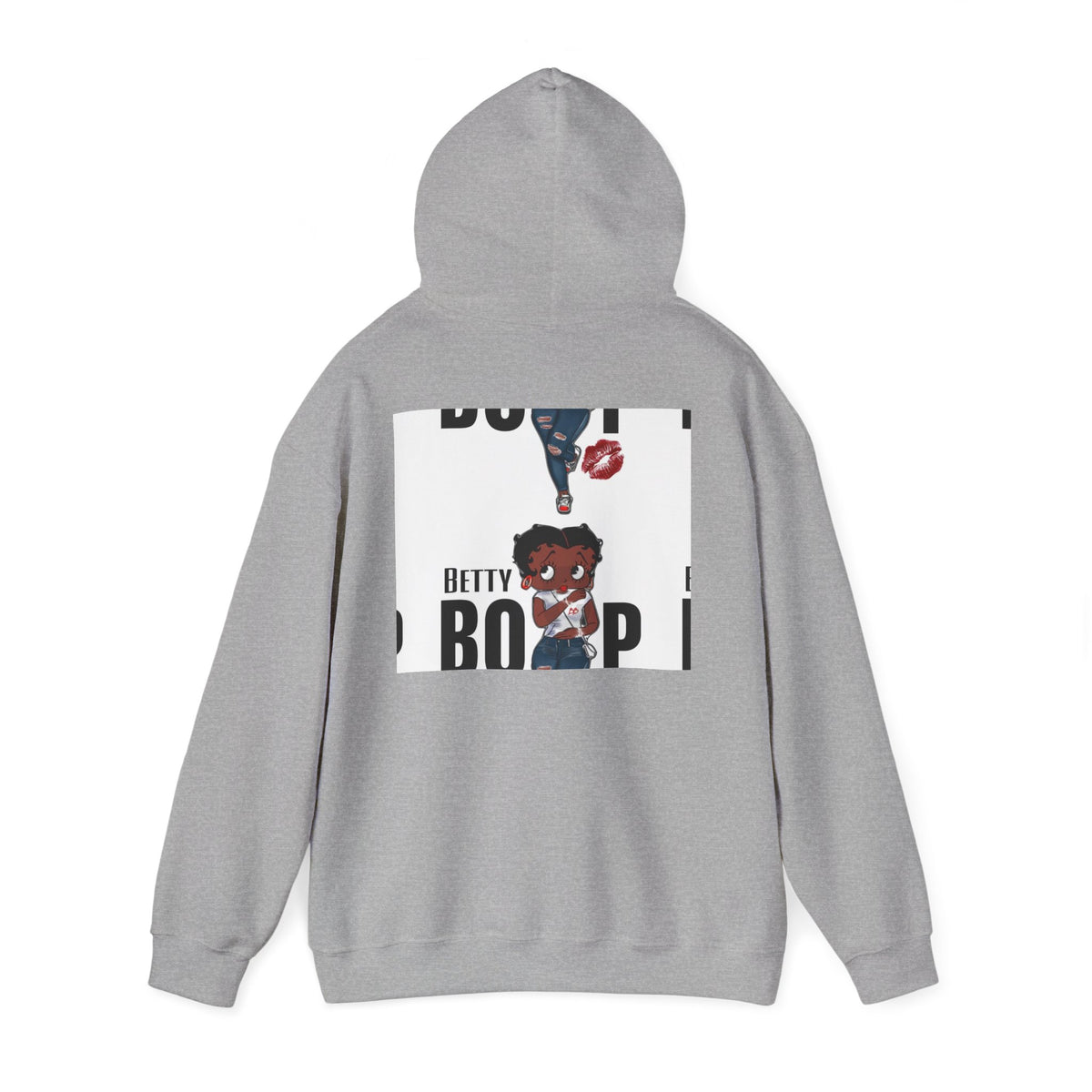 Afro Punk Girl Graphic Hoodie — Cute Retro Cartoon Character Pullover