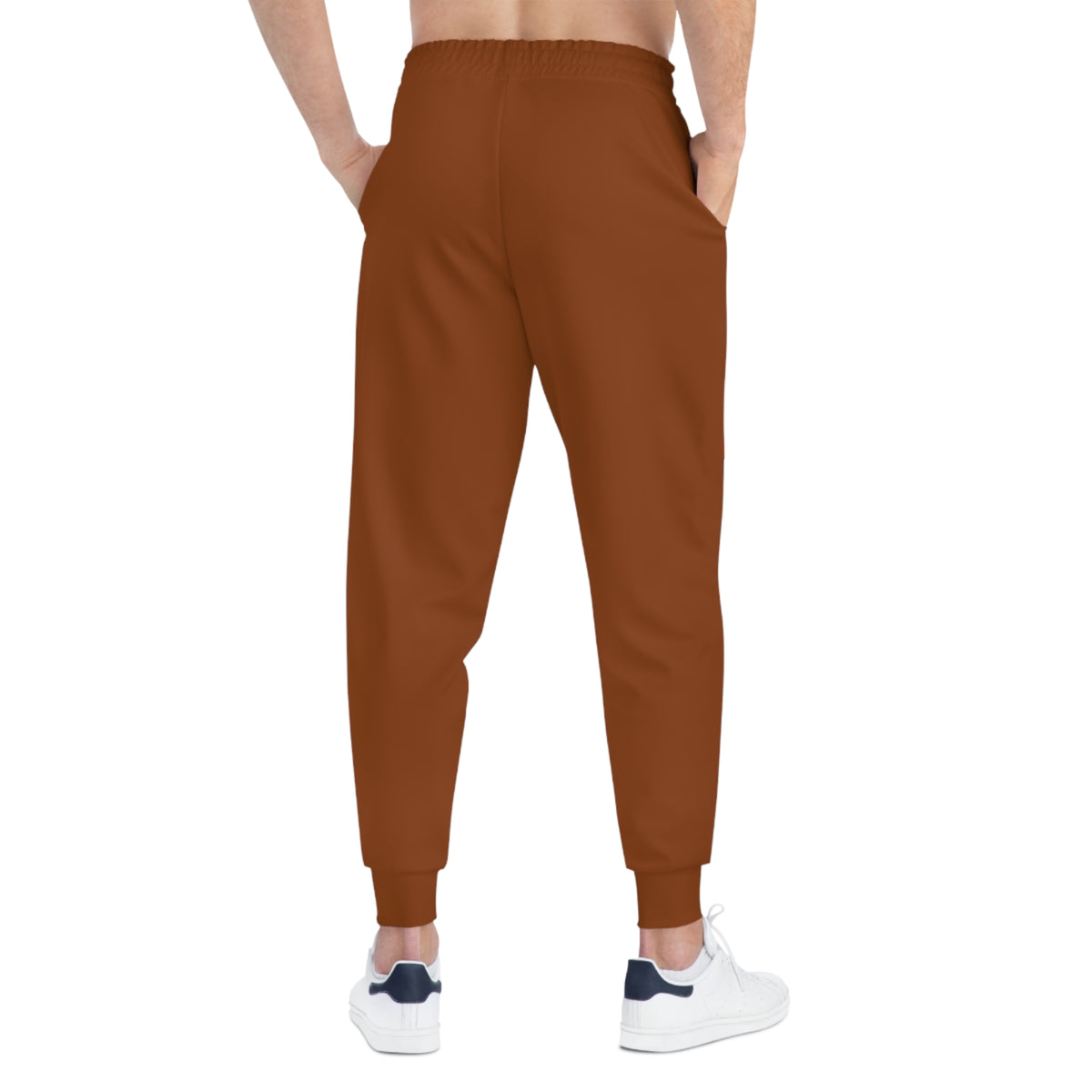 Blue Joggers with Dripping Lip Graphic — Athletic Streetwear Sweatpants