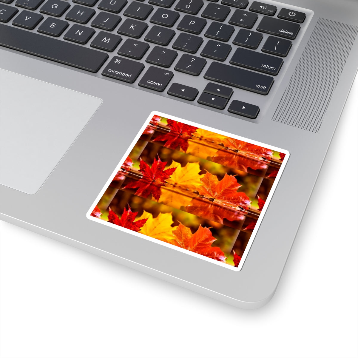 Autumn Maple Leaves Kiss-Cut Sticker