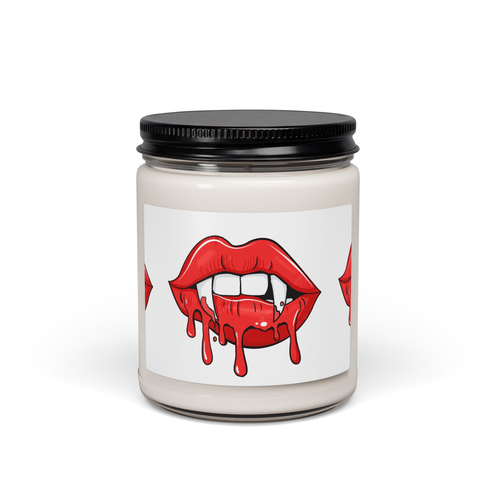 Soy Candle — Dripping Vampire Lips Scented Candle (9 oz)