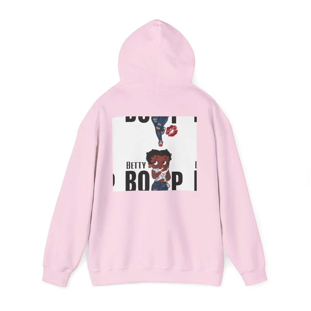 Afro Punk Girl Graphic Hoodie — Cute Retro Cartoon Character Pullover