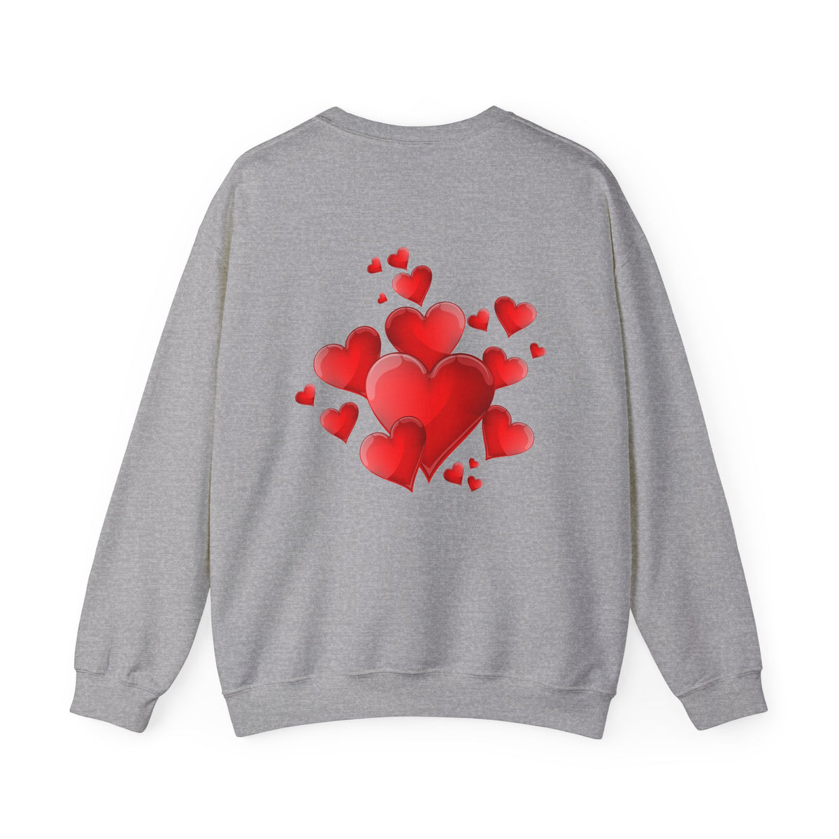 Crewneck Sweatshirt — Retro Betty Boop Patterned Graphic