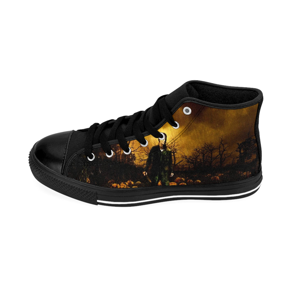 Horror Movie High-Top Sneakers — Michael Myers & Chucky Graphic Shoes