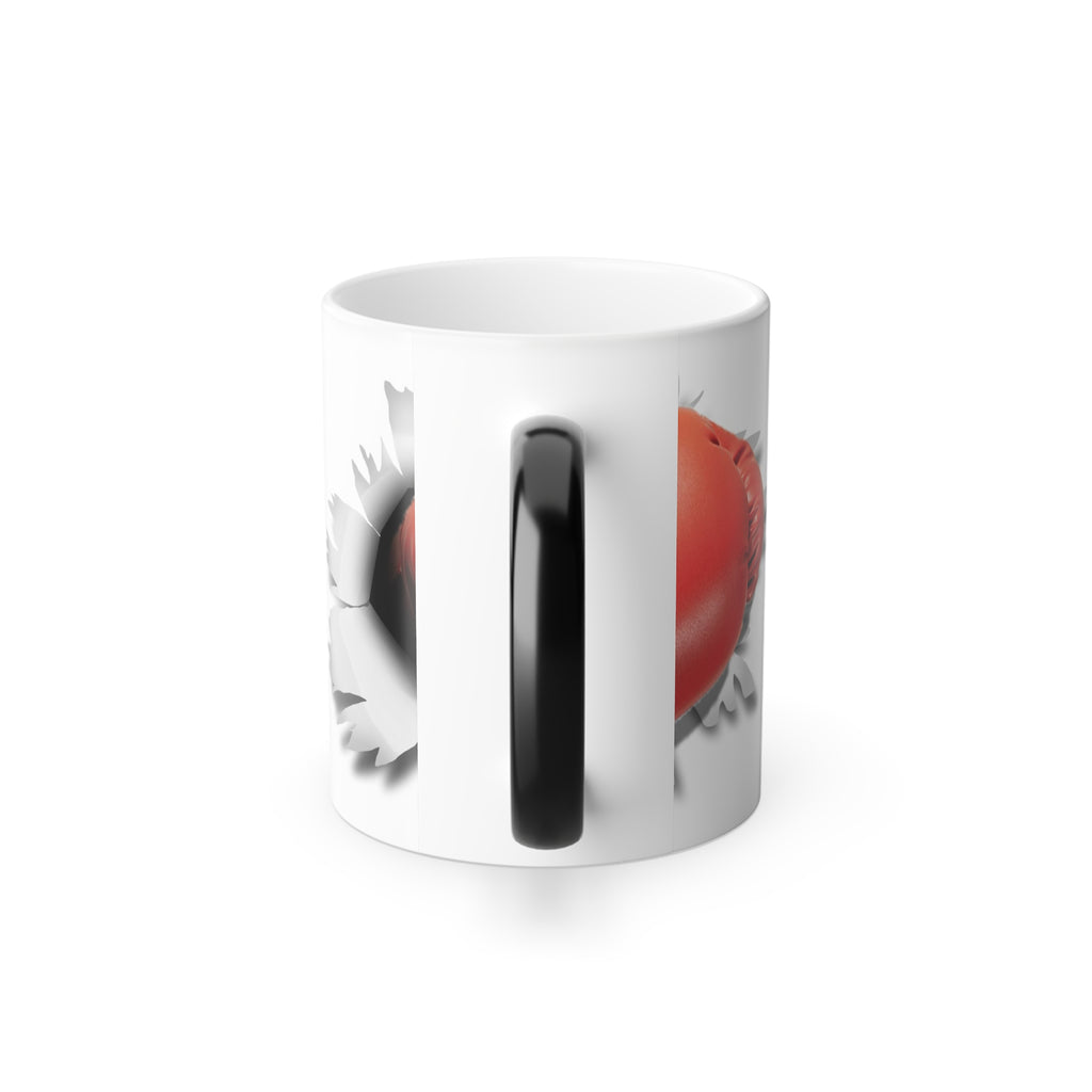 Color-Changing Mug — Boxing Glove Heat Reveal (11oz)