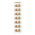 Nautical Lighthouse Cotton-Poly Table Runner — Coastal Blue Harbor Pattern