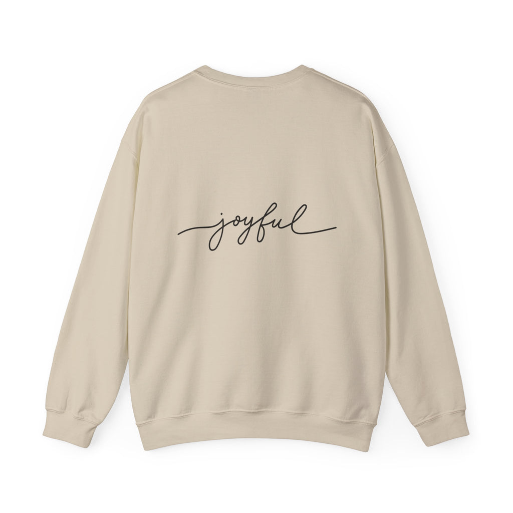 'Be Good' Minimal Crewneck Sweatshirt — Positive Message Pullover