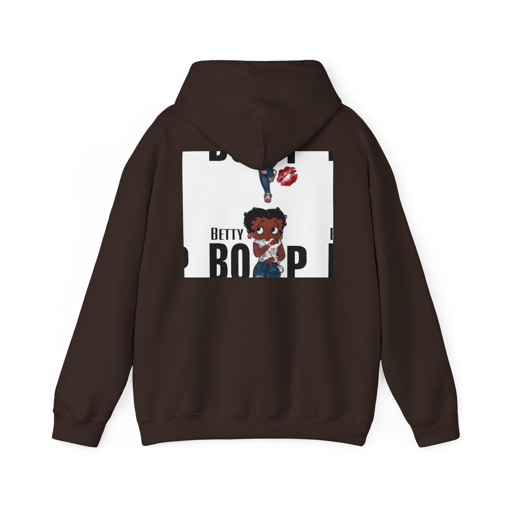 Afro Punk Girl Graphic Hoodie — Cute Retro Cartoon Character Pullover